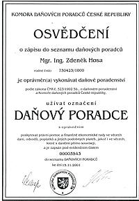 daňový poradce Poděbrady